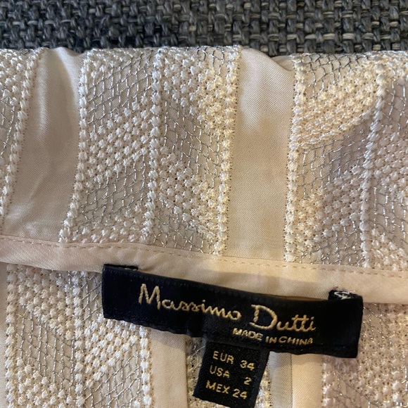 MASSIMO DUTTI silky cream top - Picture 7 of 10